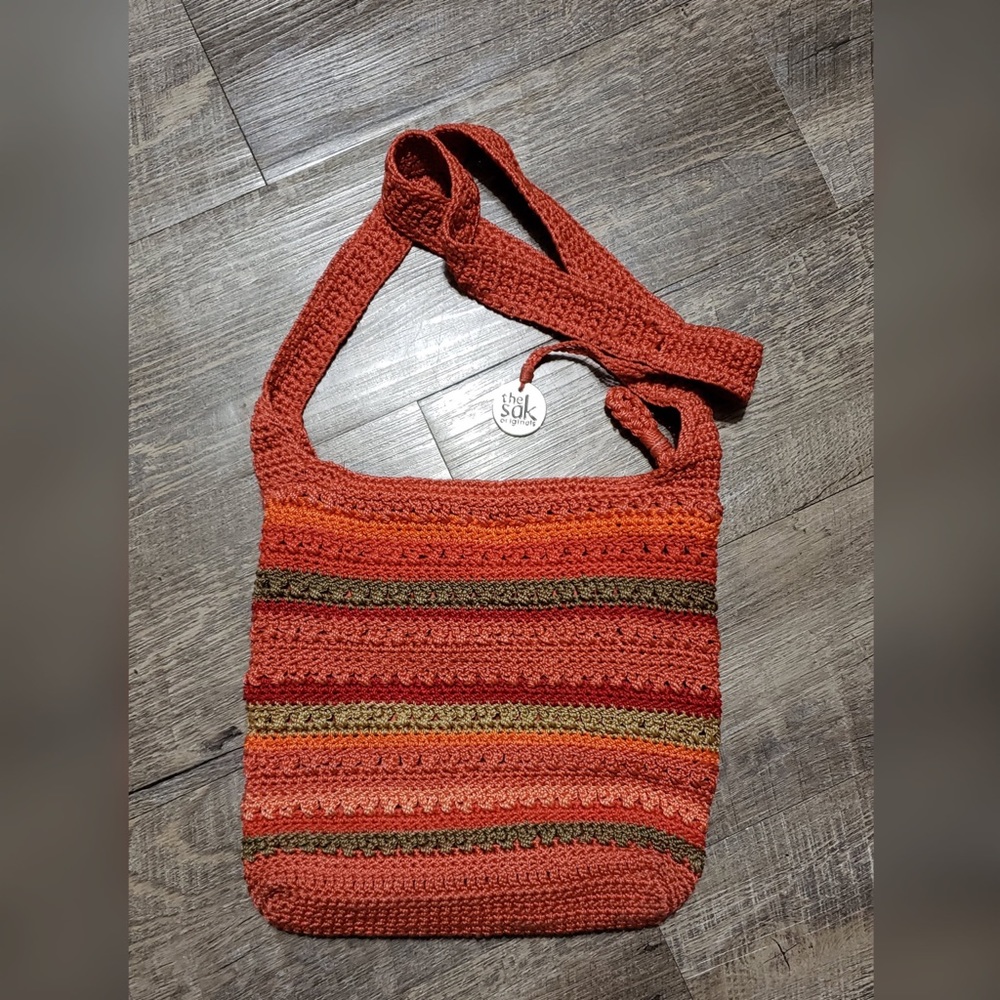 *RARE* Multicolor Hobo Name Brand Crochet Sak